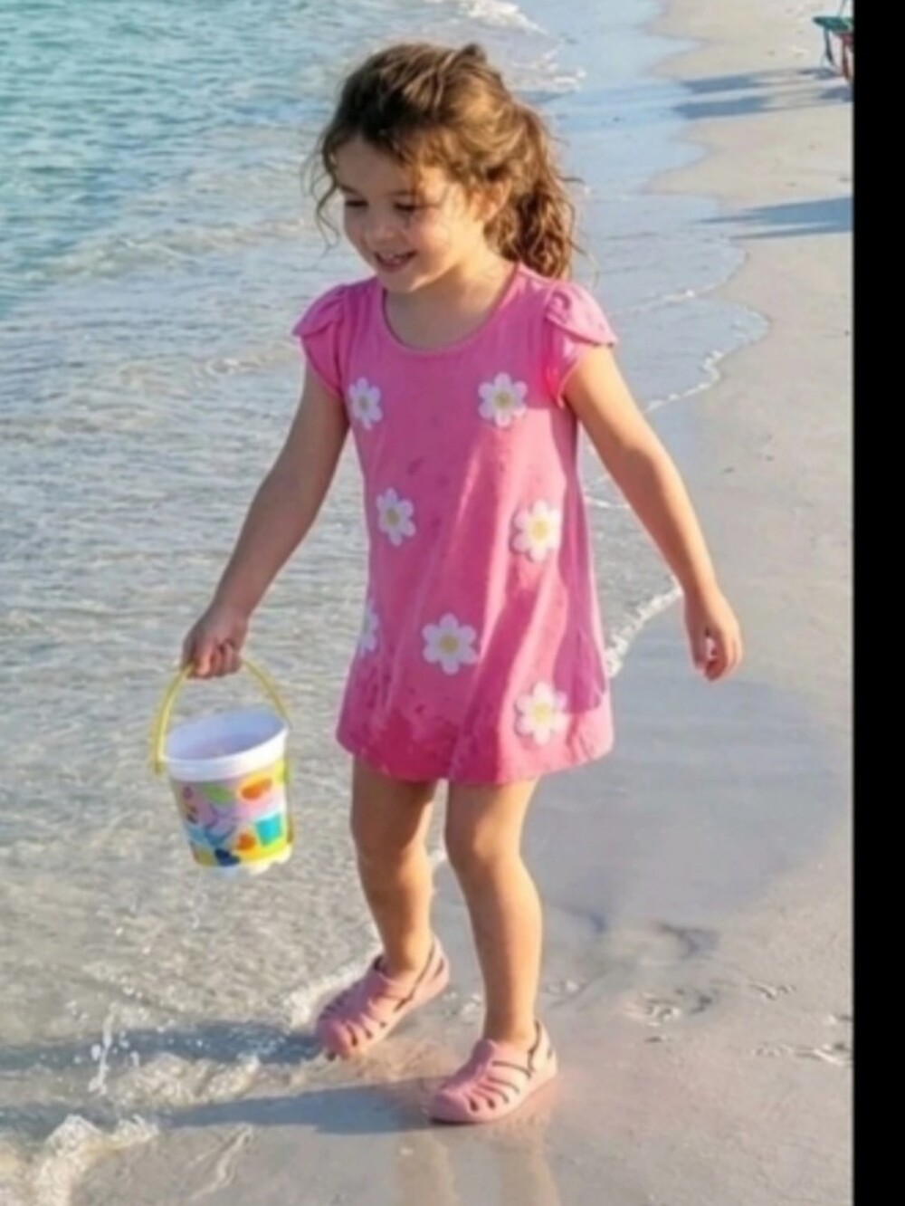 NEW Tommy Bahama Pink Embellished Daisy Dress or Cover Up Size 4 (XS) Beach